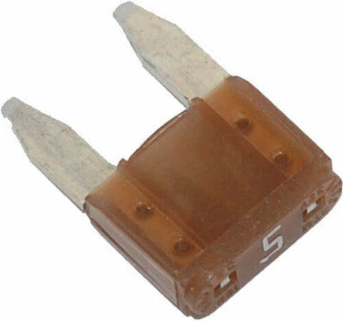 NAMZ CUSTOM CYCLE PRODUCTS 5-AMP MINI FUSE 5-PACK HD# 72331-95 NF-MIN-5
