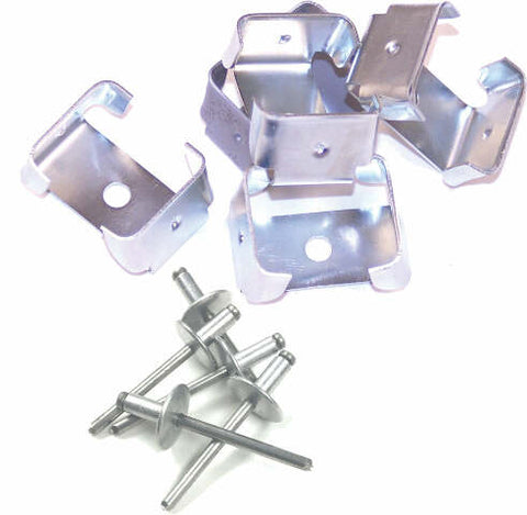 NAMZ CUSTOM CYCLE PRODUCTS OEM CIRCUIT BREAKER HOLDER HD # 9952 5-PK WITH RIVETS NHD-9952