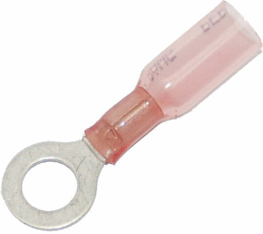 NAMZ CUSTOM CYCLE PRODUCTS RING TERMINAL HEAT SEALABLE .25