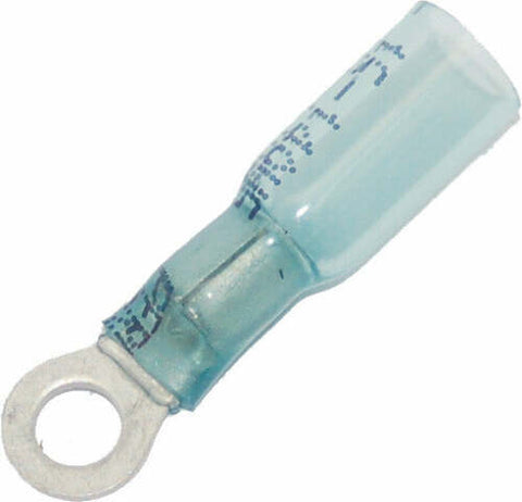 NAMZ CUSTOM CYCLE PRODUCTS RING TERMINAL HEAT SEALABLE #8 16-14 25-PK NIS-19164-0033