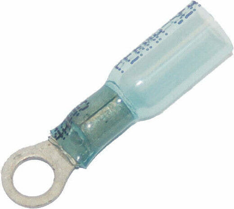 NAMZ CUSTOM CYCLE PRODUCTS RING TERMINAL HEAT SEALABLE #10 16-14 25-PK NIS-19164-0034