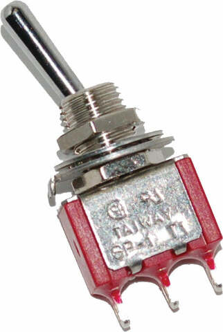 NAMZ CUSTOM CYCLE PRODUCTS MINI HIGH/LOW BEAM TOGGLE SWITCH 5-AMP 1/4