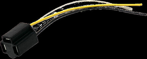 NAMZ CUSTOM CYCLE PRODUCTS REPLACEMENT HEADLAMP H4 PIGTAIL-MODELS W/H4 HEADLT NHS-PT