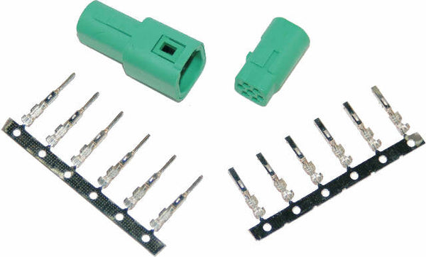 NAMZ CUSTOM CYCLE PRODUCTS MINI MCL CONN & TRMNL KIT TBW HARNESS MALE/FEM 08-UP TBW NTBW-CK
