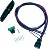 NAMZ CUSTOM CYCLE PRODUCTS REAR FENDER HRNSS 6-PIN MOLEX W/12-PIN FNDR FASCIA CONN INC NRFH-03