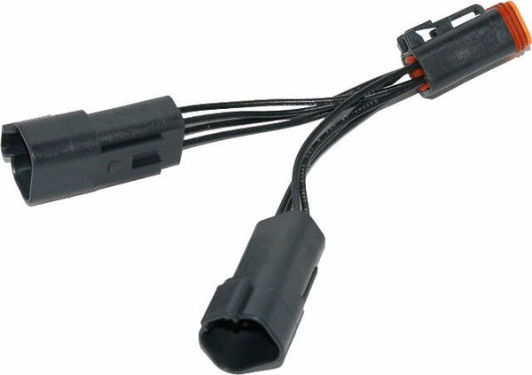 NAMZ CUSTOM CYCLE PRODUCTS POWER PLUG Y-ADAPTOR ALL 94-11 TOURING MODELS NOBD-PYH
