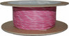 NAMZ CUSTOM CYCLE PRODUCTS #18-GAUGE PINK/WHITE STRIPE 100' SPOOL OF PRIMARY WIRE NWR-109-100