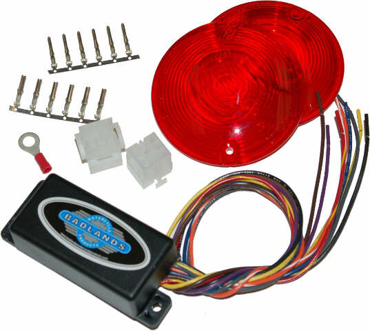 NAMZ CUSTOM CYCLE PRODUCTS PNP ILLUMINATOR RBT W/LEQ FLH/T 86-90 ILL-02-RL-A