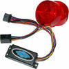 NAMZ CUSTOM CYCLE PRODUCTS PNP ILLUMINATOR RBT W/LEQ FL/FXST/FX 97-01 ILL-03-RL-B