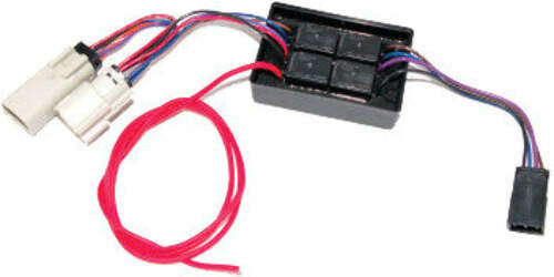NAMZ CUSTOM CYCLE PRODUCTS 4-WIRE TRLR ISLTR 8-PIN MOLEX GREY 15-UP FREE WHEELER NTI-08-FW