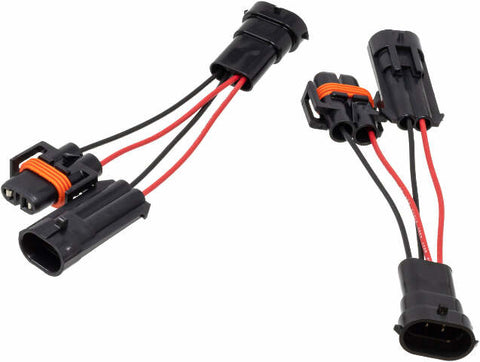 NAMZ CUSTOM CYCLE PRODUCTS PASSING LAMP ADAPTER HARNESS 15-UP INDIANS W/OEM PASS LAMPS N-IPLH