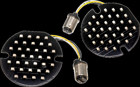 LETRIC LIGHTING CO FLAT LENSE LED INSERT 1157 AMBER LLC-FL7A