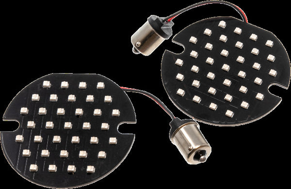 LETRIC LIGHTING CO FLAT LENSE LED INSERT 1156 RED LLC-FL6R