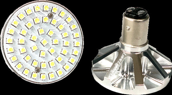 LETRIC LIGHTING CO PREMIUM BULLET LED INSERT 1157 SWITCHBACKS WHITE/AMBER LLC-P7SWA