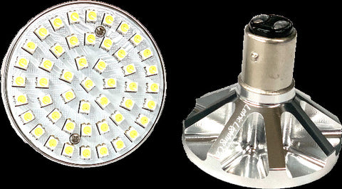 LETRIC LIGHTING CO PREMIUM BULLET LED INSERT 1157 SWITCHBACKS WHITE/AMBER LLC-P7SWA