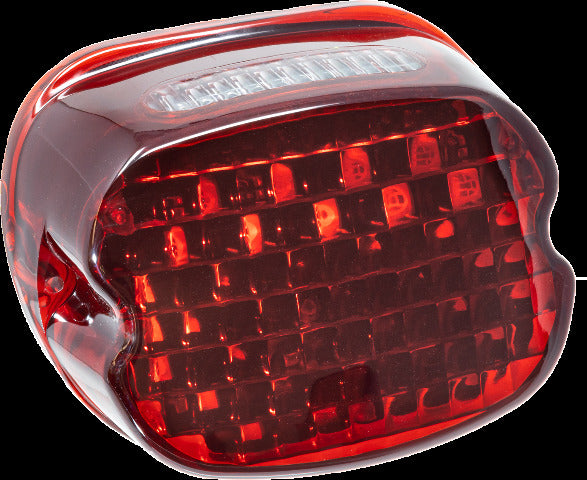 LETRIC LIGHTING CO SLANTBACK LED TAILIGHT RED LENSE LLC-STL-R
