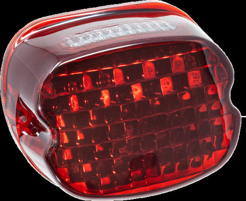 LETRIC LIGHTING CO SLANTBACK LED TAILIGHT RED LENSE LLC-STL-R