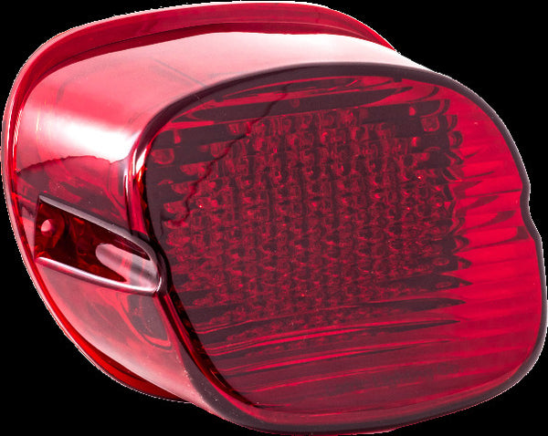 LETRIC LIGHTING CO DELUX STROBING LED TAILIGHT RED LENSE LLC-DSS-R