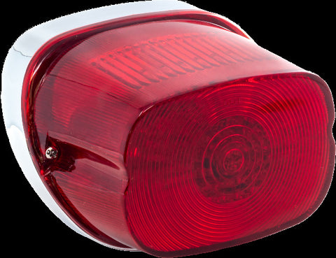 LETRIC LIGHTING CO SQAUREBACK LED TAILIGHT RED LENSE HARDWIRE LLC-SQTL-RT