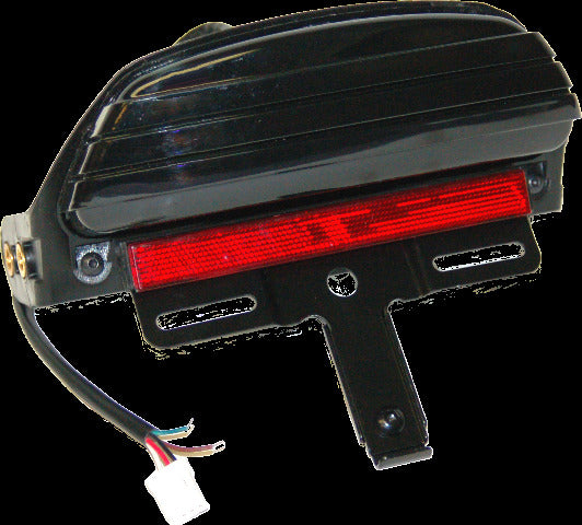 LETRIC LIGHTING CO DYNA LED TAILIGHT SMOKE LENSE LLC-DTL-SS