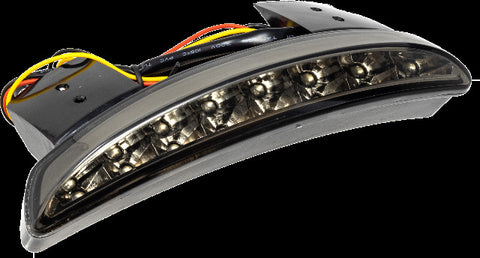 LETRIC LIGHTING CO SPORTSTER LED TAILIGHT SMOKE LENSE LLC-XLT-S