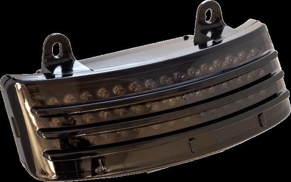 LETRIC LIGHTING CO TRI-BAR FENDER TIP LED SMOKE LENSE `14-UP FLT LLC-TB-CBS