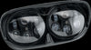 LETRIC LIGHTING CO LED HEADLIGHT BLK/BLK FLTR `98-13 LLC-LRHP-BB