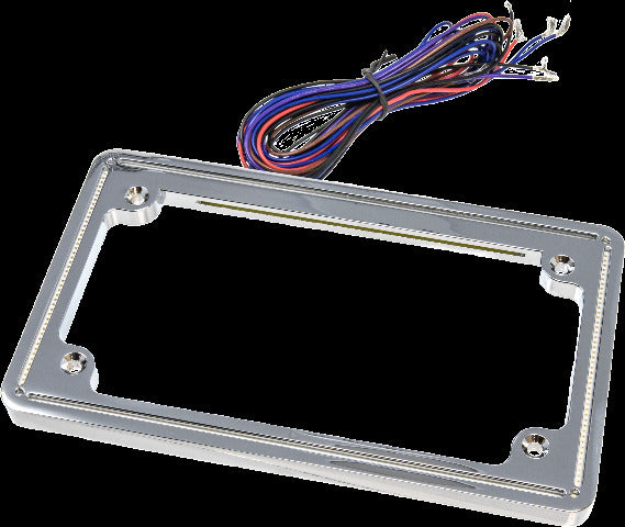 LETRIC LIGHTING CO PERFECT PLATE LIGHT CHROME UNIVERSAL FIT LLC-PPL-C