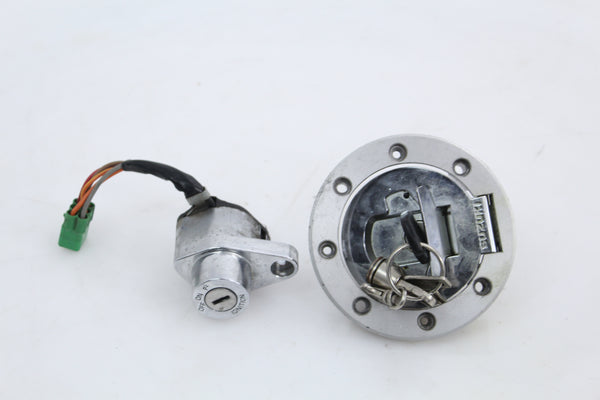 Ignition Switch Key Gas Cap Set Suzuki VZ800 Marauder 97-05 OEM VZ 800