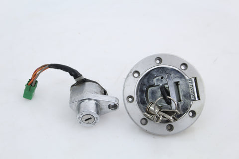 Ignition Switch Key Gas Cap Set Suzuki VZ800 Marauder 97-05 OEM VZ 800