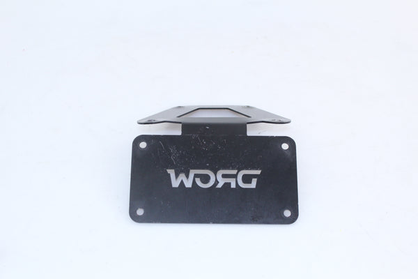 WORG License Plate Bracket Honda MSX Grom 14-18