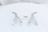 Passenger Footpegs Bracket Set Hardware Ducati Panigale V2 20-24 OEM