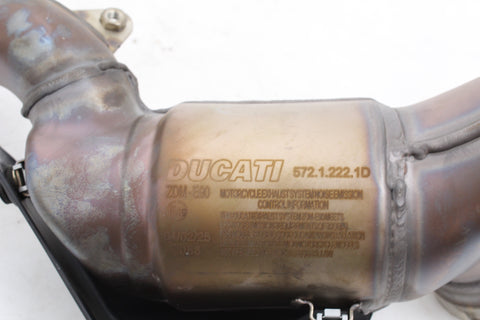Exhaust Header Catalytic Converter Ducati Hypermotard 698 Mono 24-25 OEM