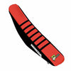 D-COR SEAT COVER GEICO REPLICA BLACK/RED W/RIBS 30-10-452
