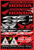 D-COR HONDA DECAL SHEET 12