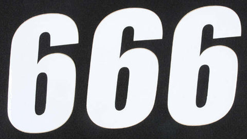 D-COR NUMBER 6 WHITE 6