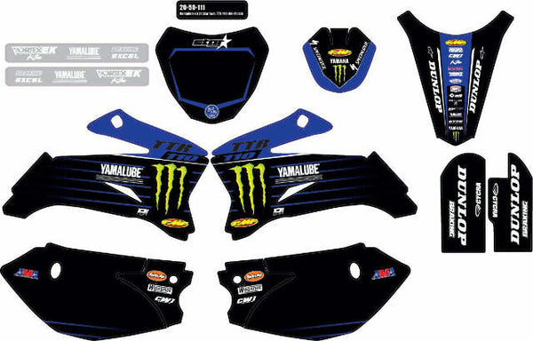 D-COR COMPLETE KIT 21 STAR BLACK BAG YAM 20-50-111