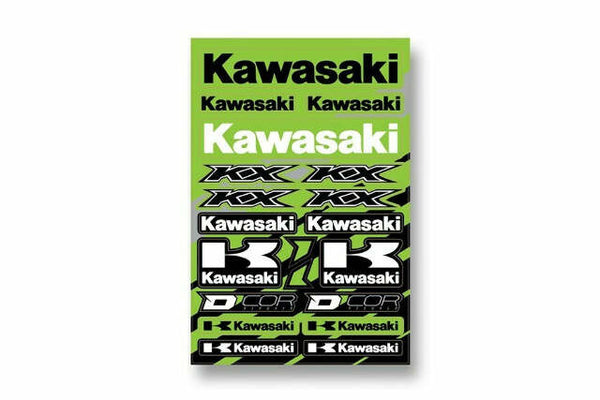 D-COR MONSTER KAWASAKI DECAL SHEET 40-20-101