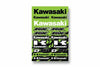 D-COR MONSTER KAWASAKI DECAL SHEET 40-20-101