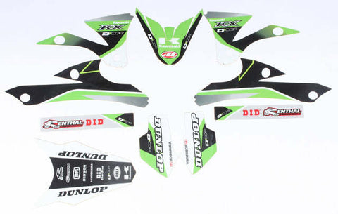 D-COR KAWASAKI RACELINE GRAPHIC/TRIM KIT 20-20-101