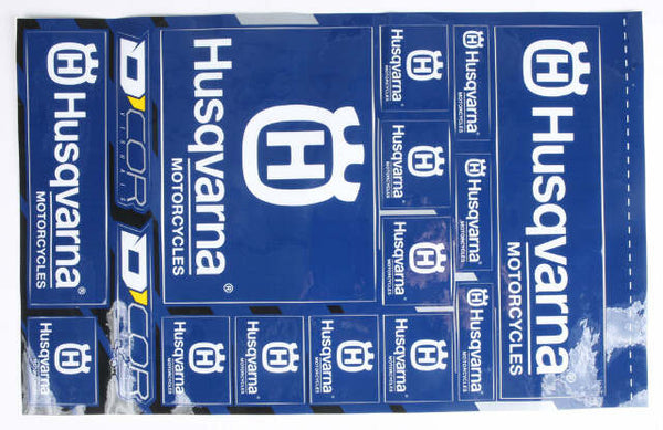 D-COR HUSQVARNA DECAL SHEET 40-70-100