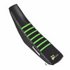 D-COR SEAT COVER BLACK W/GREEN RIBS KAW 30-20-126
