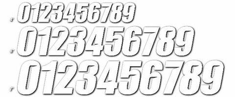 D-COR #2 WHITE 7 SLASH SERIES 3/PK 45-32-2
