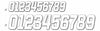 D-COR #2 WHITE 6 RACE SERIES 3/PK 45-36-2