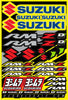 D-COR DECAL SHEET SUZUKI RMZ 12
