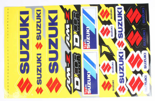 D-COR SUZUKI DECAL SHEET 40-40-104