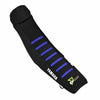 D-COR GRIPPER SEAT COVER BLACK W/ BLUE RIBS 30-50-452