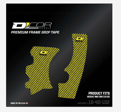D-COR FRAME GRIP GUARD DECAL GREY 16-40-105