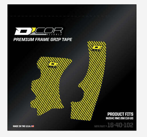 D-COR FRAME GRIP GUARD DECAL GREY 16-40-105