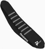D-COR SEAT COVER BLACK/GREY RIBS 30-70-418